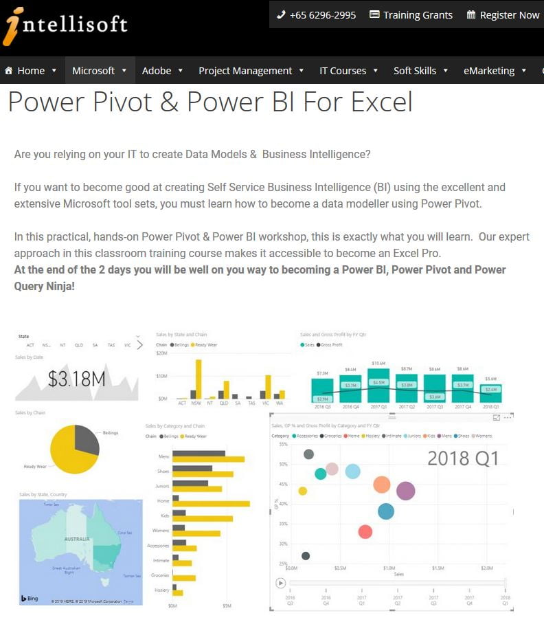 Power BI Training in Singapore