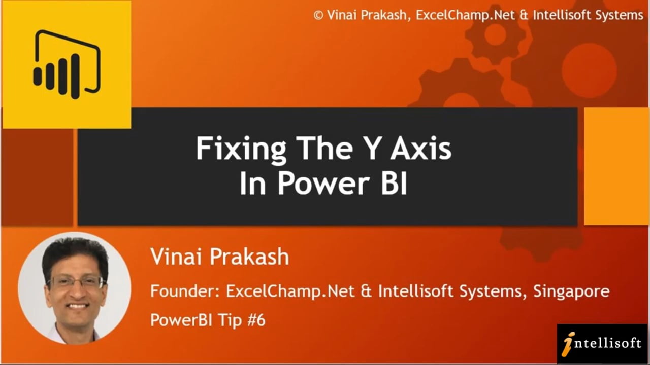 Learn to Find The Y-Axis in Power BI at Intellisoft Singapore