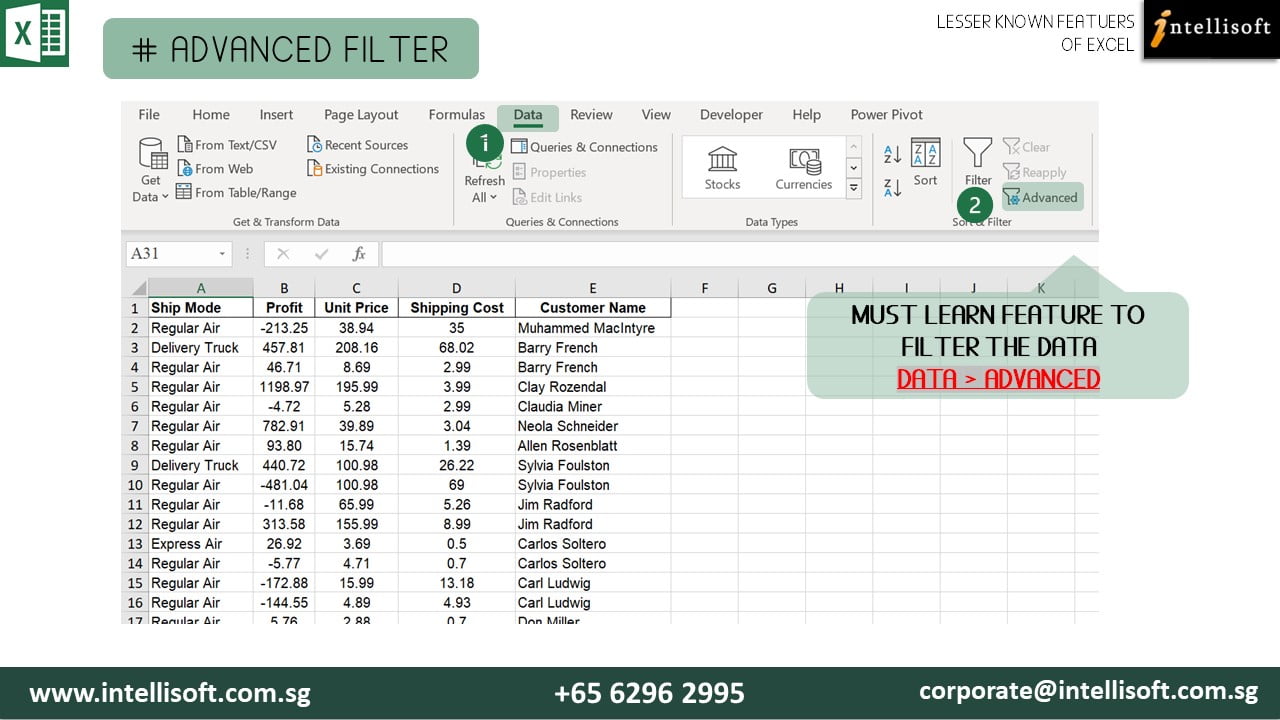 Discover Lesser Known Features of Microsoft Excel