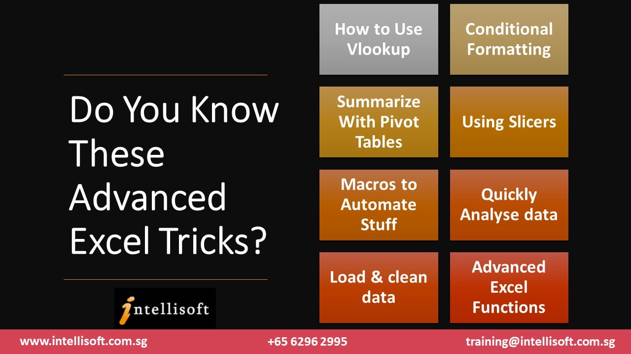 Do You Know These Advanced Excel Tricks?