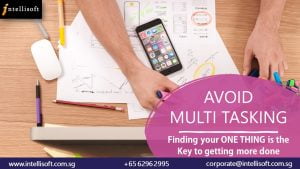 Avoid Multi-tasking & be productive. Join Intellisoft