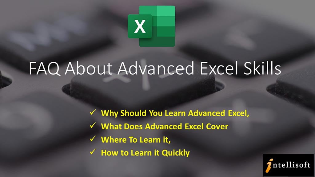 FAQ About Advanced Excel Training