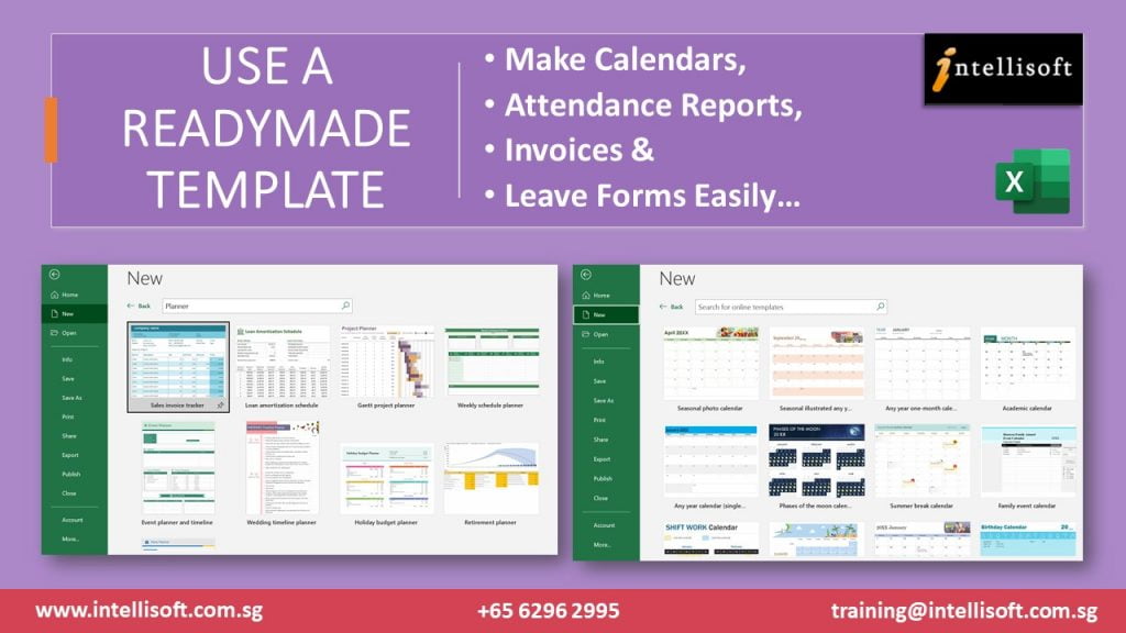 Save Time With Sophisticated Excel Templates