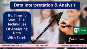 Data Interpretation & Analysis with Excel Training at Intellisoft Singapore