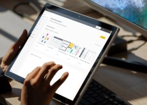 Power BI on tablet - course in Singapore