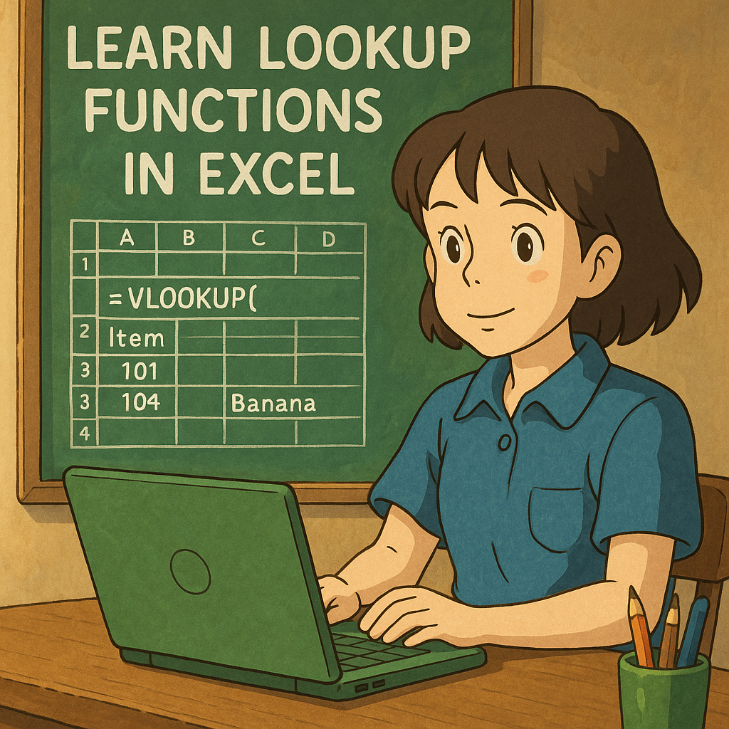 Learn Lookup Functions in Excel at Intellisoft Singapore