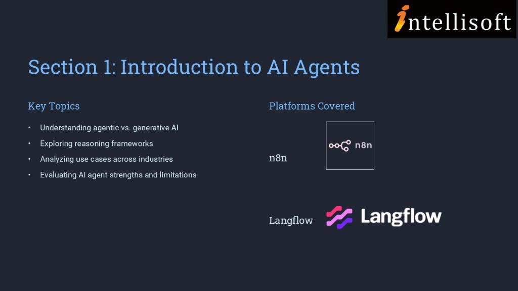 Build AI Agents with No Code at Intellisoft Systems Singapore - SkillsFuture Eligible Course in Singapore