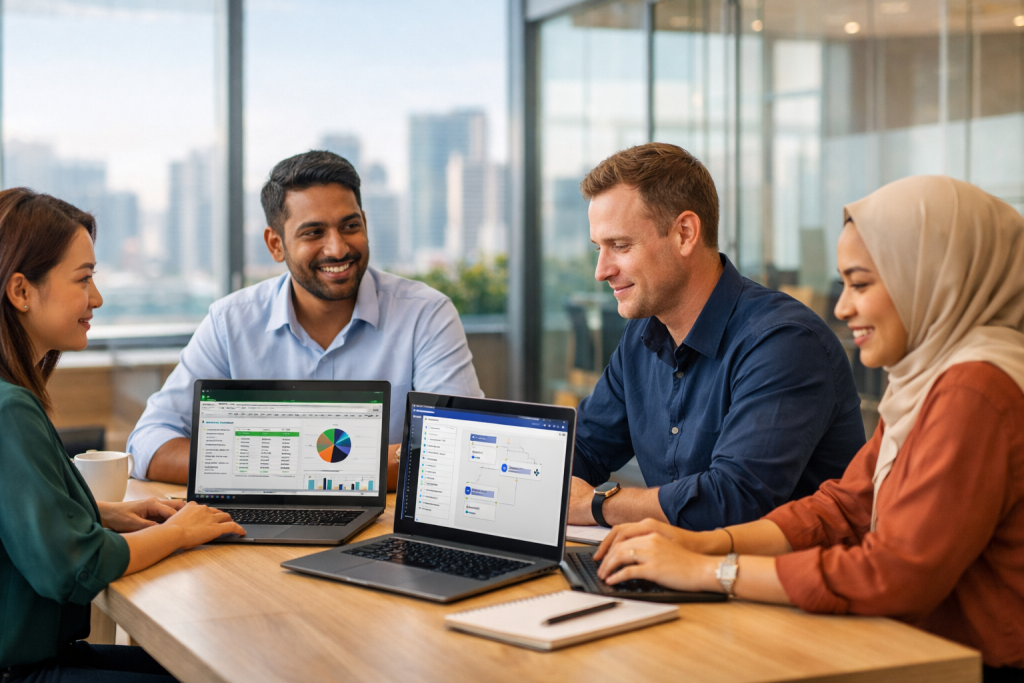 Power Automate Course with Power Apps in Singapore with WSQ SkillsFuture funding at Intelisoft